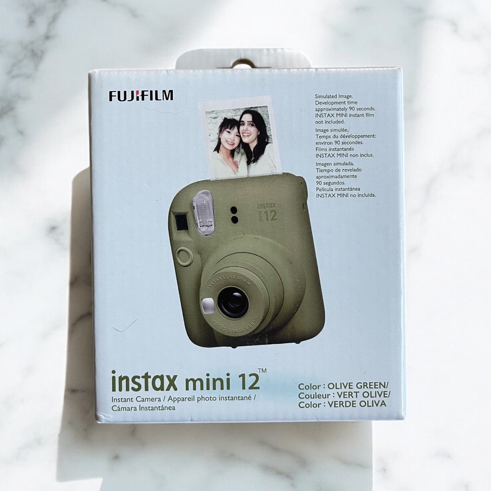 Fujifilm Instax Mini 12 Instant Camera – Olive Green (UO Exclusive)